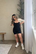 Load image into Gallery viewer, Jet Black 2 Piece Romper