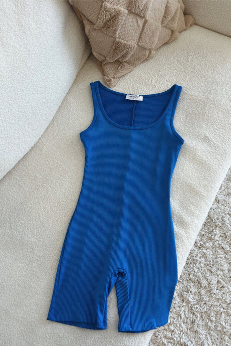 Summer Blues Romper