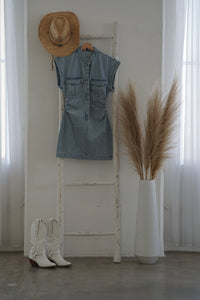 El Festival Denim Dress