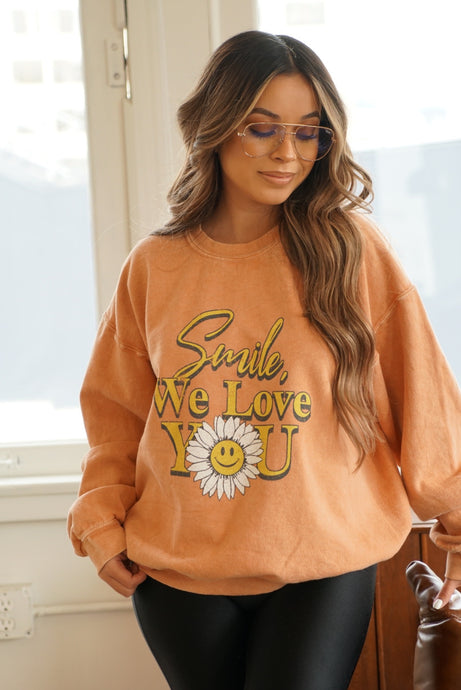 Smile, We Love You Sweater